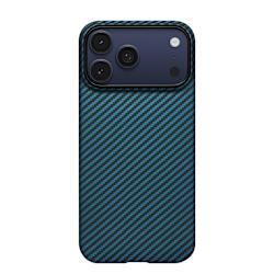 Ултратънък калъф на Pitaka за iPhone 17 Pro Max, изработен от качествени арамидни влакна, с MagSafe съвместимост, меко усещане и невероятно лек дизайн! Защита и елегантен лукс във всеки момент!