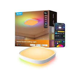 Govee Smart Ceiling Light предлага RGB+WW и RGBIC осветление с 2400lm, регулируема яркост и температура, 2700K-6500K, контрол чрез app и гласови команди!