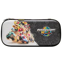 Калъфът за пренасяне и съхранение Slim Case Mario Kart World на PowerA осигурява максимална защита на Nintendo Switch 2! С тънък дизайн, място за 10 game cards и вградена стойка за tabletop gaming навсякъде!