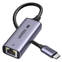 Адаптер USB-C 3.1 Gen 1 към 2.5G Ethernet, който осигурява скорости до 2.5Gbps, идеално решение за бърз интернет!