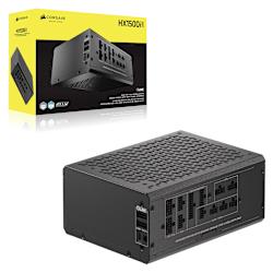 Corsair HXi Shift 1500W разполага със странични конектори, вграден iCUE LINK Hub, сертификат Cybenetics™ Platinum, 100% японски кондензатори и 10 години гаранция за максимална производителност и безопасност!