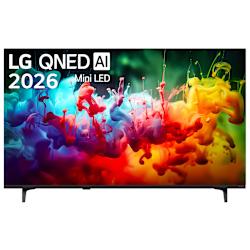 4K QNED Mini LED Smart TV с живи цветове и забележителни детайли, alpha 7 AI processor 4K Gen9, FILMMAKER MODE™ και webOS 26!