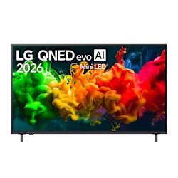 4K QNED Mini LED Smart TV с живи цветове и забележителни детайли, с alpha 7 AI processor 4K Gen9, FILMMAKER MODE™ и webOS 26!