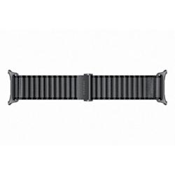 Каишка Trail Band от Samsung в черно, за да промениш стила на Samsung Galaxy Watch Ultra 2! Устойчива е на пот и приляга удобно и сигурно на китката ти!