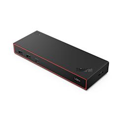 Докинг станция с портове HDMI™, DisplayPort™, USB4®, USB-C, USB-A и RJ-45, както и захранване до 100W!