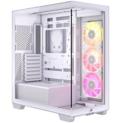 Кутия Micro-ATX, съвместима с дънни платки Mini-ITX и Micro-ATX. С двукамерен дизайн и възможност за едновременно използване на две водни охлаждания 240mm и 360mm!