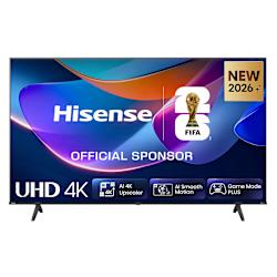 Hisense A6S 4K UHD TV с VIDAA предлага Dolby Vision, HDR10+, DTS Virtual:X, AI Upscaler, Game Mode Plus с VRR и ALLM, Filmmaker Mode и интелигентно регулиране на яркостта!
