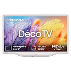 Hisense Déco TV S5Q с Full HD Hi QLED, Dolby Atmos, VIDAA Smart OS, Art Gallery, HDR и Wi Fi 6 за идеална комбинация от естетика и технология!