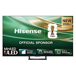 Поразителен контраст и по-ярки цветове с технология Hi-QLED MiniLED, плавен gaming със 144Hz Game Mode и дълбок бас с вграден subwoofer!