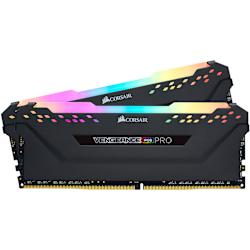 CORSAIR VENGEANCE® RGB PRO 16GB (2 x 8GB) DDR4 DRAM 3000MHz C16 осигурява невероятна производителност на твоята система, максимална надеждност и отличителен външен вид!