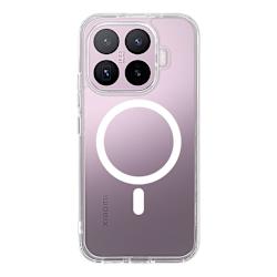 Прозрачен калъф Sentio Back Cover за Xiaomi 17T, за отлична защита! С магнитен пръстен, който подобрява подравняването при безжично зареждане и същевременно държи здраво различни аксесоари!