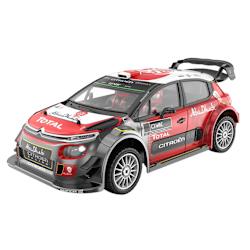MJX Hyper GO 7303 Citroën C3 WRC е впечатляващ 4WD рали RC автомобил в мащаб 1:7, с метално шаси, изцяло метална трансмисия и здраво окачване за максимална издръжливост!