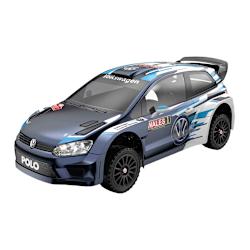 Mощен 1/10 4WD рали/дрифт автомобил в мащаб 1:10 с лицензирана каросерия Polo R WRC! Развива скорост до 70 км/ч с 3S LiPo батерия.