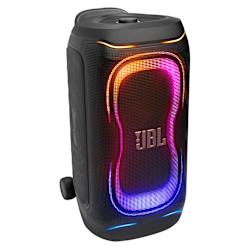 С мощност 280W и AI Sound Boost ще впечатлиш гостите си! Управлявай функциите на високоговорителя и RGB LED осветлението чрез приложението JBL One за едно незабравимо изживяване!
