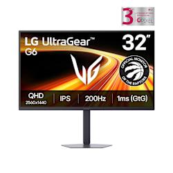 Мониторът LG UltraGear™ G6 32G620B-B е проектиран специално за игри и включва функции, които ще ти дадат предимство в онлайн битки с опонентите ти!