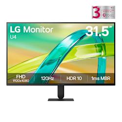 Проектиран за работа, игри и забавление, мониторът LG UltraGear™ U4 32U401B-B 32" предлага отлична производителност в тънък дизайн!