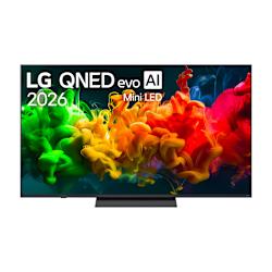 4K QNED Mini LED Smart TV с живи цветове и забележителни детайли, alpha 7 AI processor 4K Gen9, FILMMAKER MODE™ και webOS 26!