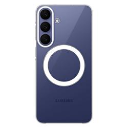 Прозрачният калъф на Samsung подчертава уникалния дизайн на Galaxy S26 FE! С вграден магнит, за да работи хармонично с всички магнитни аксесоари!