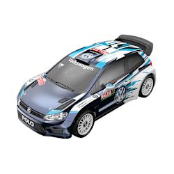 MJX Hyper GO 7304 1/7 Volkswagen Polo R WRC 4WD е впечатляващ рали автомобил RC в мащаб 1:7, с метално шаси, изцяло метална задвижваща система и подсилено окачване за изключителна издръжливост!