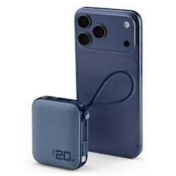 Pocket 10000 е компактна външна батерия с капацитет 10000 mAh и мощност 20W, която осигурява до 72 часа допълнителен живот на батерията на смартфона ти!