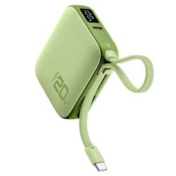 Pocket 10000 е компактна външна батерия с капацитет 10000 mAh и мощност 20W, която осигурява до 72 часа допълнителен живот на батерията на смартфона ти!