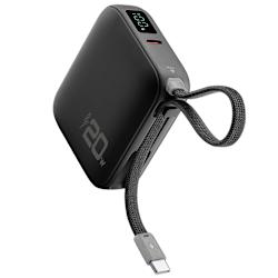 Pocket 10000 е компактна външна батерия с капацитет 10000 mAh и мощност 20W, която осигурява до 72 часа допълнителен живот на батерията на смартфона ти!