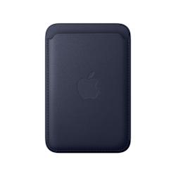 Оригинален FineWoven портфейл (джоб) за прикрепяне към iPhone с MagSafe! Съвместим е с Find My, за да го локализираш, в случай че го загубиш!