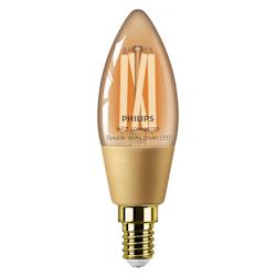 Умна крушка от Philips с видима част и интелигентни функции! Разполага с регулируема бяла светлина, SpaceSense за автоматично включване и контрол чрез WiZ, Alexa и Google Home!