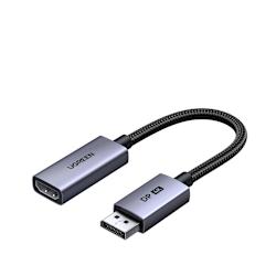 Адаптер DisplayPort™ към HDMI® от UGREEN с поддръжка на сигнал 4K60 (18Gbps, HDCP 1.4) и HDR10 за високо качество на картина и звук!
