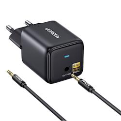 Компактен и стилен, Bluetooth® Receiver Audio Adapter (BT523-65059) на Ugreen превръща всеки кабелен високоговорител в безжичен, осигурявайки висококачествен звук (Hi-Res Audio Wireless)!