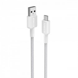 Здрав плетен кабел USB-C към USB-A с дължина 0.9 m и до 5 пъти по-дълъг живот от конвенционалните кабели!
