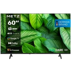 Задвижван от интуитивната платформа Google TV, този 4K Ultra HD Smart TV 60" осигурява безпроблемен достъп до любимите ти стрийминг услуги, ярка картина с поддръжка на HDR10 и динамичен звук!