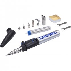 Винаги готов за употреба, DREMEL® VersaTip е универсален инструмент за 6 различни приложения: лепене, топене, термично рязане, свиване, пирография и отстраняване на боя!
