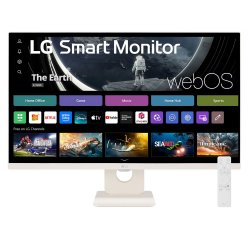 Smart монитор 32" с резолюция 4K UHD и операционна система webOS 24, създаден за работа и забавление!