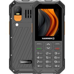 Създаден за предизвикателства, HAMMER 6 LTE е класически модел с IPS дисплей 2.4" и здрава конструкция с висока степен на водо- и прахоустойчивост!