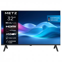 Компактен и надежден HD Ready телевизор 32", създаден за ежедневно гледане! Идеален за по‑малки стаи или като втори телевизор в дома!