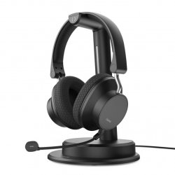 Bluetooth слушалки със зарядна станция, създадени за комфортна употреба в ежедневната работа – в офиса, при работа от вкъщи (Home Office) или по време на командировки!
