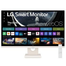 Smart мониторът на LG е предназначен за домашен офис и за забавление! Гледай любимото си съдържание без усилие с различни приложения за стрийминг и настрой среда за домашен офис със или без свързан компютър!