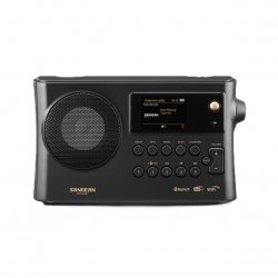 Sangean WFR-28BT комбинира DAB+, FM-RDS, Bluetooth и Wi-Fi интернет радио с мрежов стрийминг на музика и превъзходен звук, което го прави най-доброто цифрово радио за модерно слушане!