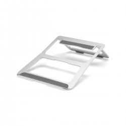 Универсална стойка, която позволява позициониране на лаптопа на нивото на очите, като по този начин подобрява стойката и комфорта при работа!