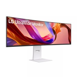 Color Calibrated UltraWide Dual QHD Nano IPS монитор 49" (32:9) от LG с честота на опресняване 144Hz (1ms MBR) и VESA DisplayHDR™ 400, sRGB 98% (typical), стерео високоговорители (2x 10W) и USB-C с 90W PD!