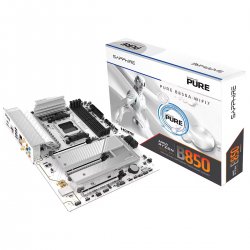 С AMD® B850 за AMD Ryzen™ 9000/8000/7000 Series CPUs, със SAPPHIRE CORE BIOS, захранване 12+2+1 фази, Dual Channel DDR5, PCIe® 5.0 M.2 & PCIe® 5.0 x16, Wi-Fi 7, 2,5GbE и звук Realtek® ALC897 HD!