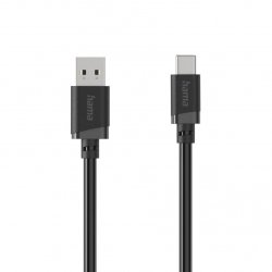 Кабел USB-A към USB-C, предназначен основно за зареждане и синхронизация на смартфони и таблети!