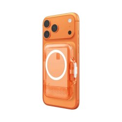 Поликарбонатов портфейл (джоб) за прикрепяне към iPhone с MagSafe! Защитава кредитни, дебитни и лични карти чрез уникален заключващ механизъм, който не позволява портфейла да се отвори без причина!