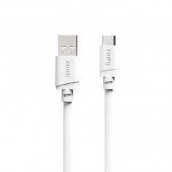 Кабел USB-A към USB-C, предназначен основно за зареждане и синхронизация на смартфони и таблети!