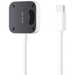 Зареждай GO Ultra камерата си с Insta360 Charging Base, бързо и безопасно!