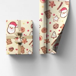 Придай на подаръците си допълнителен блясък! Бежовата опаковъчна хартия Sentio превръща всяка опаковка в празничен акцент, като предоставя елегантност и коледна магия!