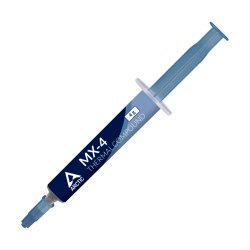 Тубичка с паста 4g с висока топлопроводимост MX-4 на ARCTIC за приложение върху процесори или графични процесори! Некорозираща и неелектропроводима!