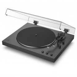 Напълно автоматично възпроизвеждане с натискане на един бутон, Bluetooth® връзка и елегантен капак се съчетават в изискан дизайн, който повишава качеството както на музиката, така и на пространството ти!