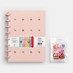 Запълни страниците на тефтера с пинчета Candies с най-креативните си идеи и мисли!